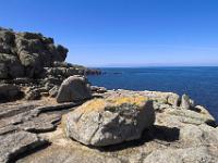 Bizarre Felsen am Maen Head nahe Lands End